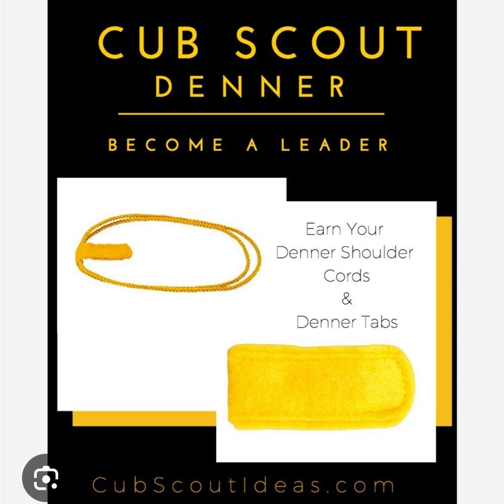 BSA: Cub Scout assistant Denner shoulder cords